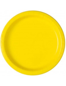 Pratos Amarelo Neon|23cm
